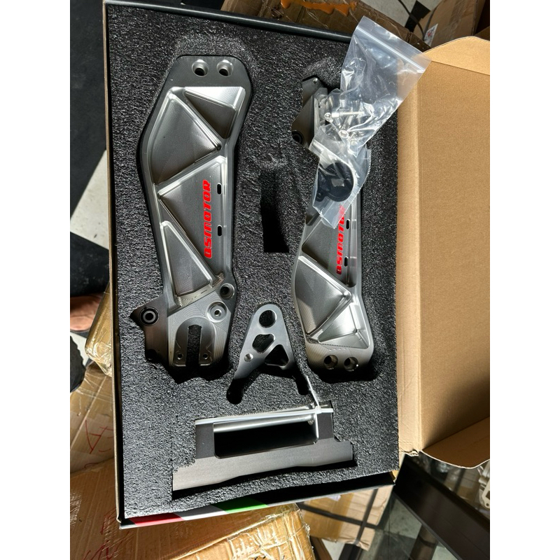 สวิงอาร์มรถไฟฟ้า QS sks z2 e2 อามรถไฟฟ้า qs ใส่ได้เกือบทุกรุ่น งานอลูมิเนียมเกรด AAA เงาวิ้บวั้บ