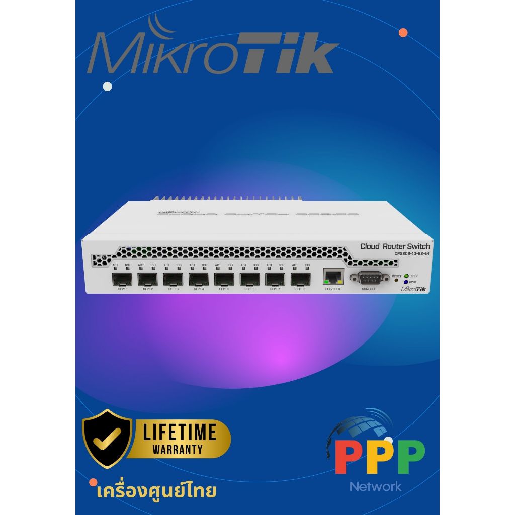 MikroTik Smart Switch CRS309-1G-8S+IN