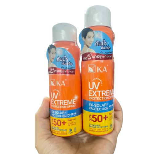 สเปรย์กันแดด เค.เอ. KA UV Extreme Protection Spray SPF50+ PA+++(มี2ขนาด)