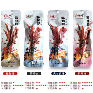 หม่าล่า คอเป็ด อบ ปรุงรส เปรี๊ยวหวาน *คละรสคละสี* 23-42g (วันที่บนซองคือวันผลิต)
