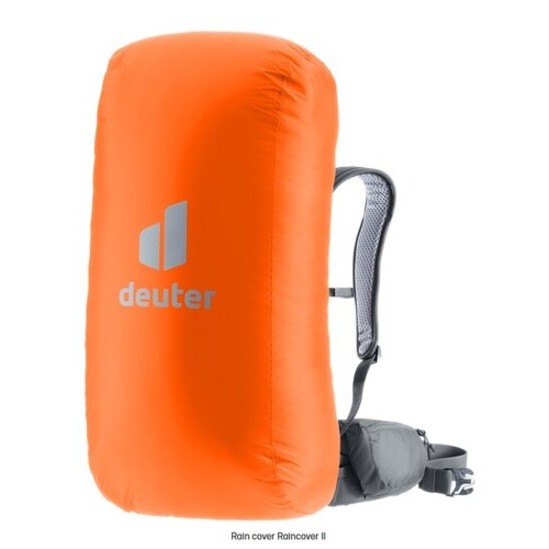 ผ้าคลุมเป้ deuter รุ่น Raincover II โลโก้ใหม่ ปี 2024 สีส้ม Koi , สีน้ำเงิน Ara