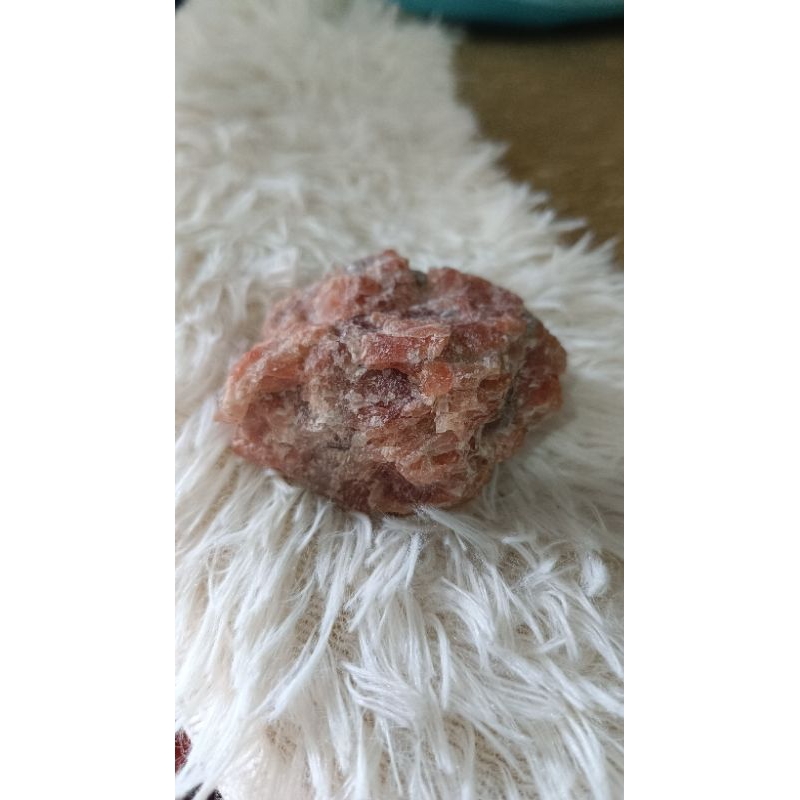 หินบำบัด หินมงคล sunstone / star rose quartz