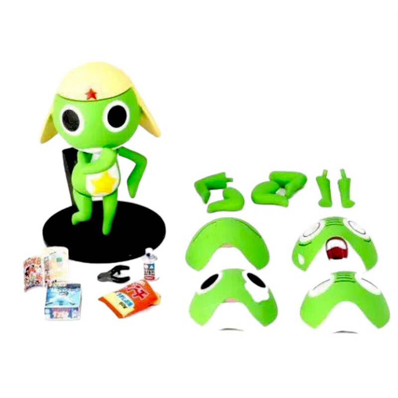 Kaiyodo Sergeant KERORO KSCU-001  Revoltech Yamaguchi Katsuhisa Action Figure #เคโรโระ