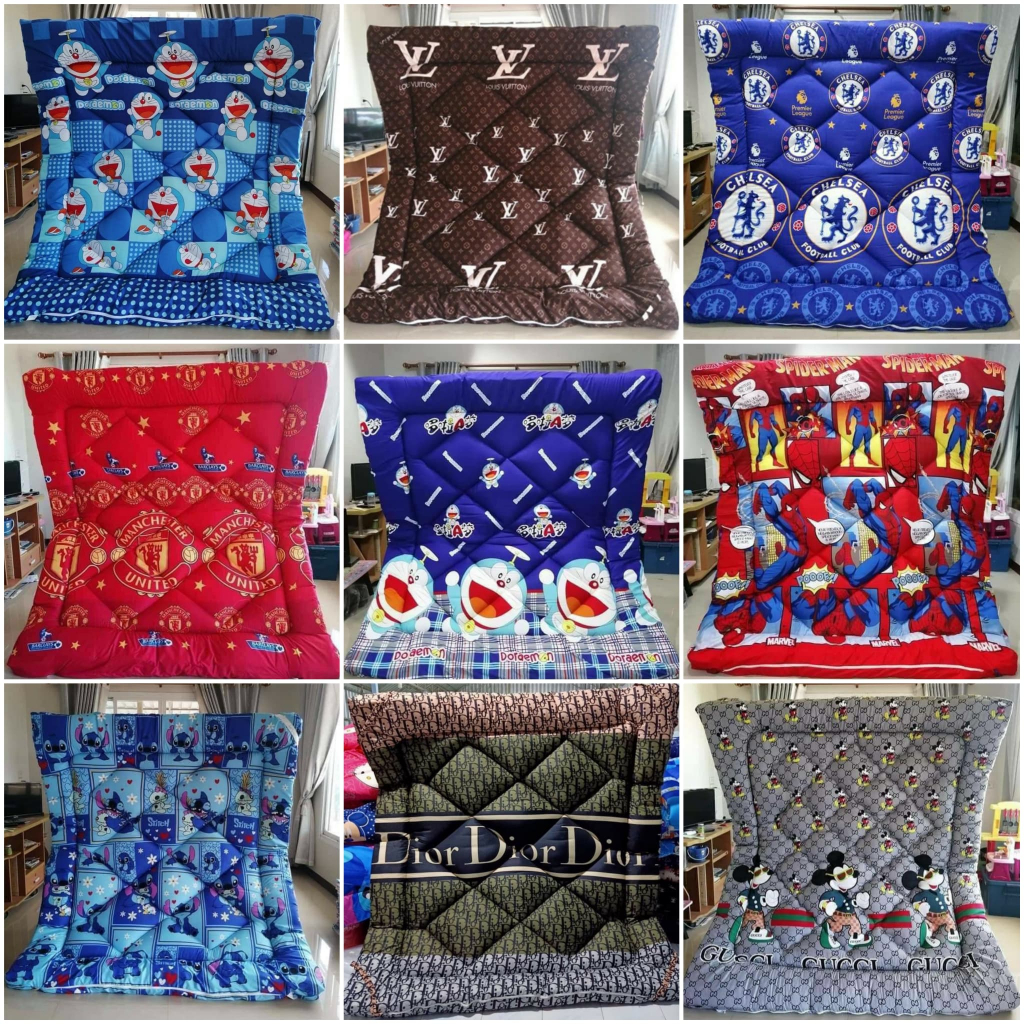 🌻🌺ท็อปเปอร์ 5ฟุต 6ฟุต ✅โปรสุดคุ้ม มีสายรัด4มุม 🌻ผ้าเกรดA 🌻🌺เนื้อผ้าหนานุ่ม ชักสีไม่ตก ผ้าไม่คัน รองนอนเสริมความนุ่มเตียง