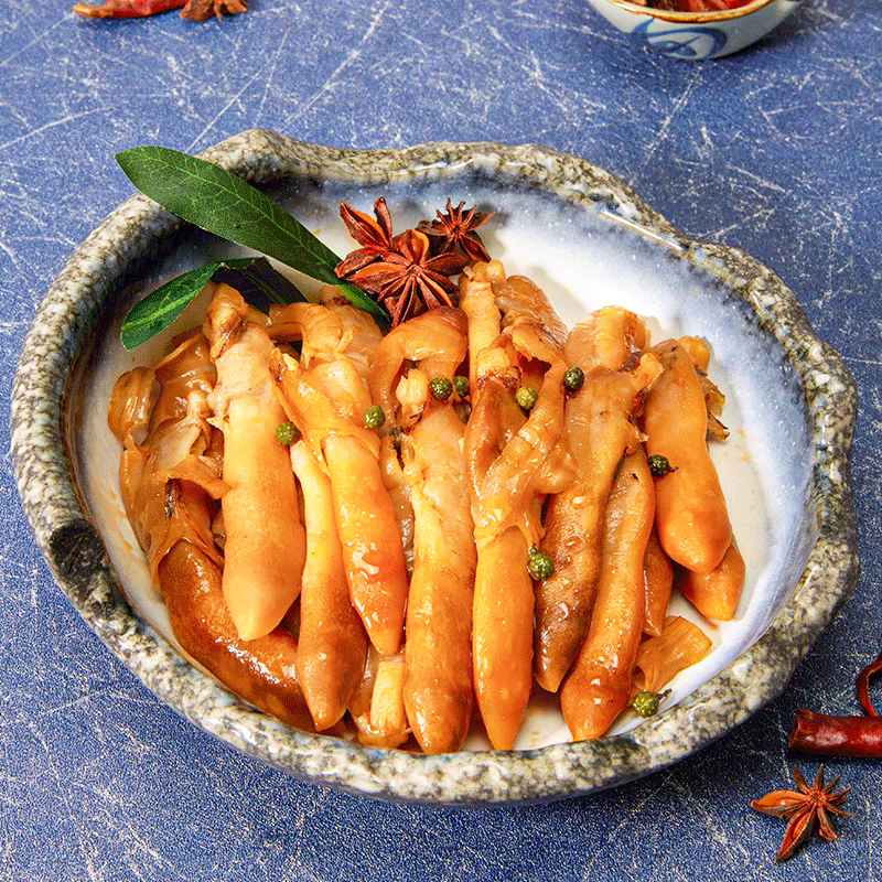 เปาฮื้อเส้น หรือหอยแอสปารากัสในน้ำเกลือ (ไซส์ใหญ่) #เป่าฮื้อ #หอยชิลี海洋鲍鱼条หอยเป๋าฮื้อแท่ง - รูปที่ 5