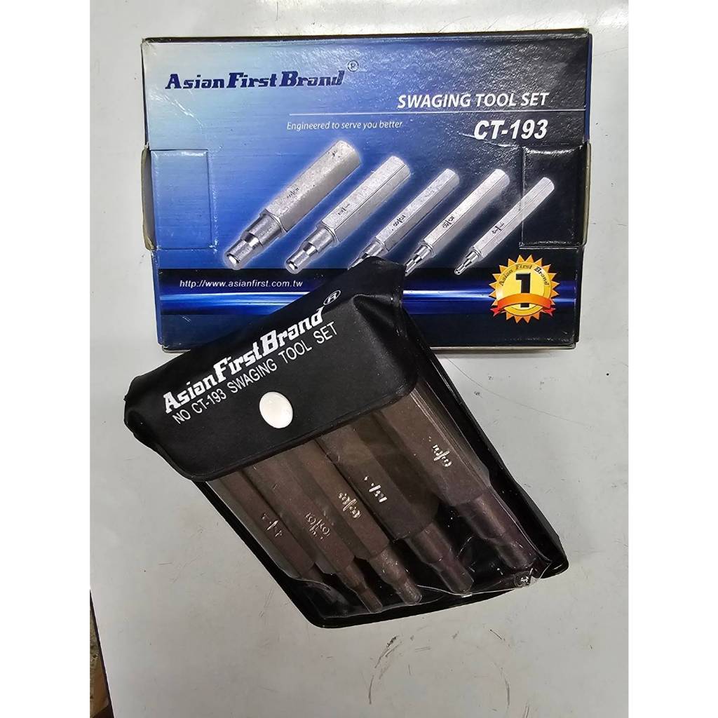 Asian First ชุดตอกแป๊บ บานท่อทองแดง 5 ชิ้น