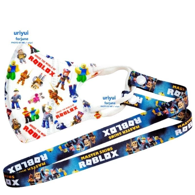 แมสเด็ก และ สายคล้องแมส โรบ้อค roblox พร้อมส่ง