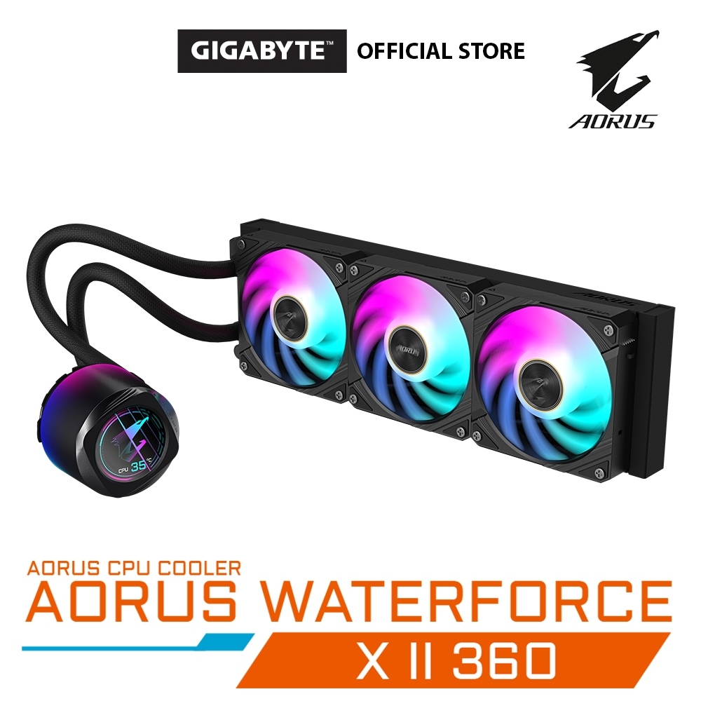AORUS WATERFORCE X II 360 LIQUID COOLER