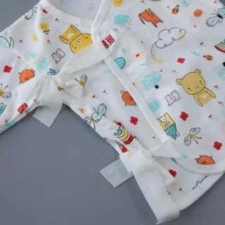 Babyonline(Y309)O2N6 (ส่งด่วน1วัน)ชุดเซ็ตเด็กแรกเกิดแบบคละลายพิมพ์ลายการ์ตูนสุดน่ารัก ผ้าฝ้าย นิ่ม แนะนำเด็ก 0-3เดือน