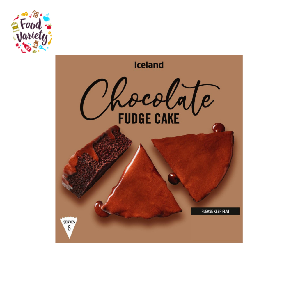 Iceland Chocolate Fudge Cake 450g ไอซ์แลนด์ เค้กช็อกโกแลต ฟัดจ์ 450 กรัม