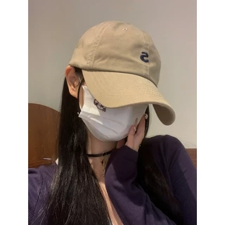 (พร้อมส่ง) หมวกแก็ปปัก อักษร S มินิมอลสุดๆ ทรงสวยมาก ผ้า cotton ใส่สบาย หมวกสไตล์เกาหลี หมวกมินิมอล