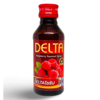 DELTA น้ำหวานเข้มข้นกลิ่นราสเบอร์รี่ 60ML 1 ขวด