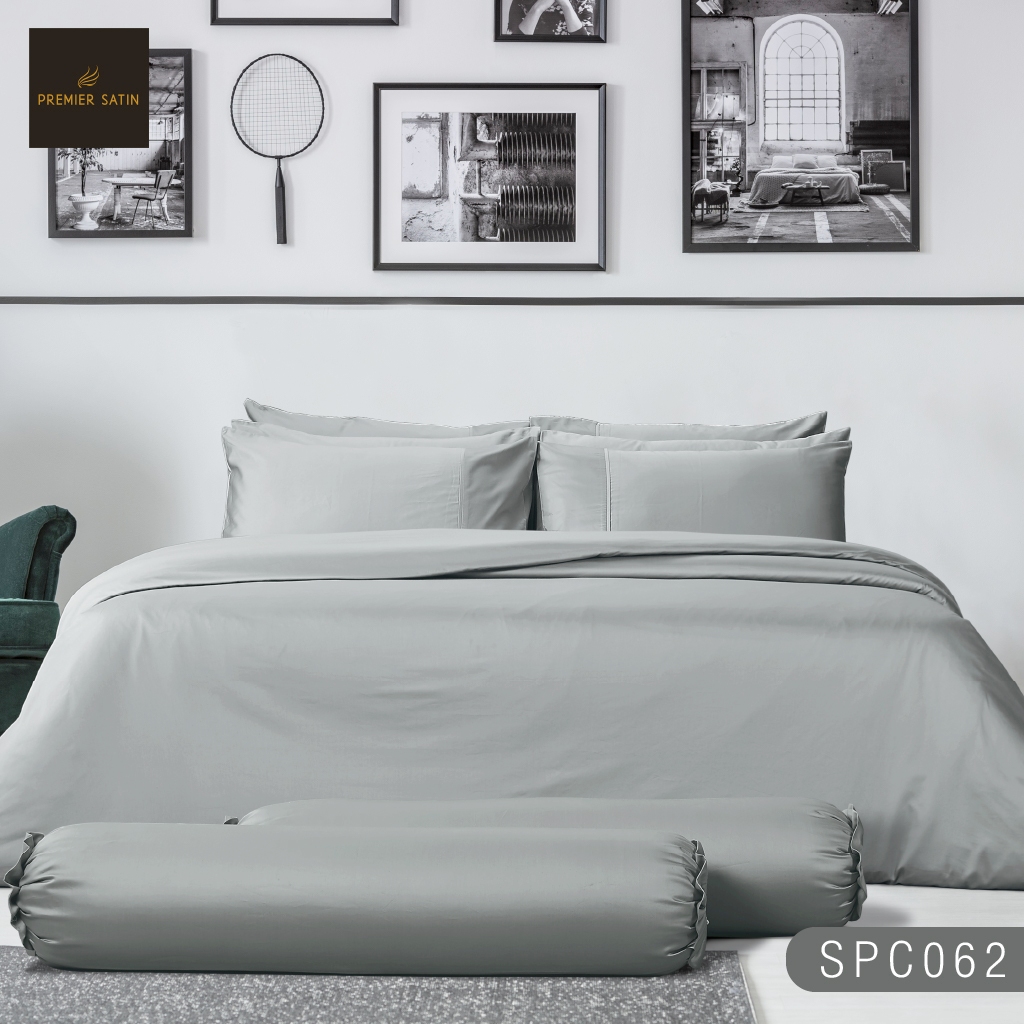 Premier Satin รุ่น Royal Touch ผ้านวม100x90 คิงไซด์ Cotton sateen 100% นุ่มลื่นเงางามดุจไหม ป้องกันไรฝุ่น A+