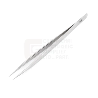 Cadik แหนบ สแตนเลส ปากแหลม ยาว 140มม รุ่น SS คุณภาพสูง Anti-Magnetic (Stainless Steel Tweezers) ฟอร์เซป ปากคีบ Forceps
