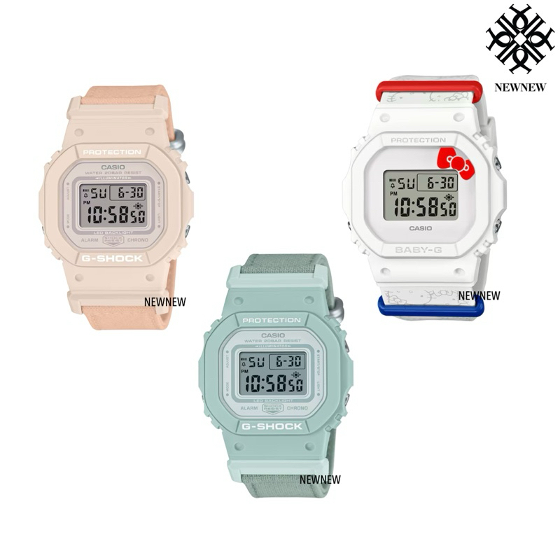 CASIO BABY-G BGD-565KT-7 GMD-S5600CT-3 GMD-5600CT-4 ของแท้ประกันศูนย์ 1ปี