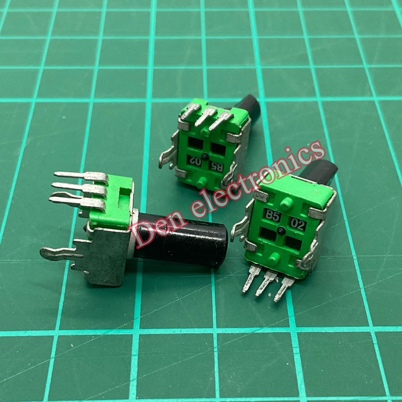 (แพ็ค3ชิ้น)  VR วอลลุ่มมิกซ์ B502 = 5KB 3ขา แกน13mm สินค้าพร้อมส่ง