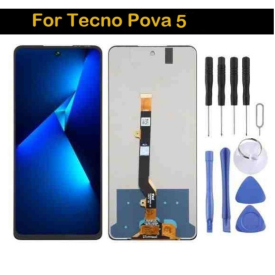 หน้าจอ Lcd TECNO Pova 5 อะไหล่จอ จอชุด จอTECNO Spark Pova5 พร้อมทัชสกรีน จอ + ทัช TECNO Pova 5