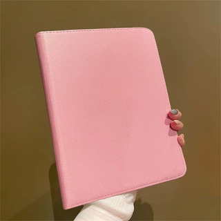 🌻24 ชั่วโมง🌻เคสป้องกัน iPad หมุนได้360°hello kitty-pink เหมาะสำหรับรุ่น gen8/9 Air8/7 11 gen12 gen11