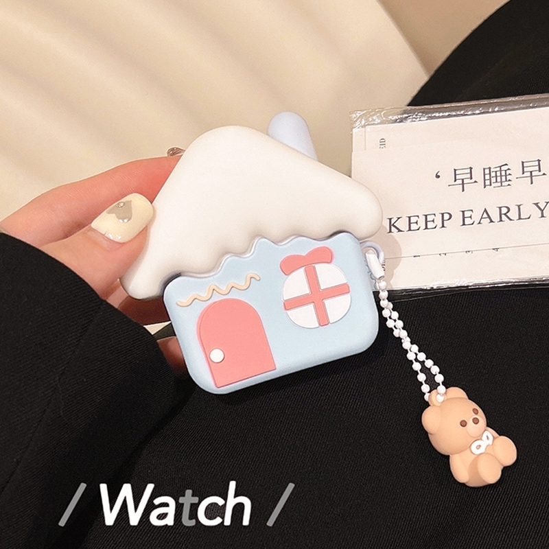 พร้อมส่งในไทย เคส Airpods pro 2 บ้าน เคสแอร์พอดยางซิลิโคน การป้องกันการตก Case 2023 Airpods 3 gen1 soft case