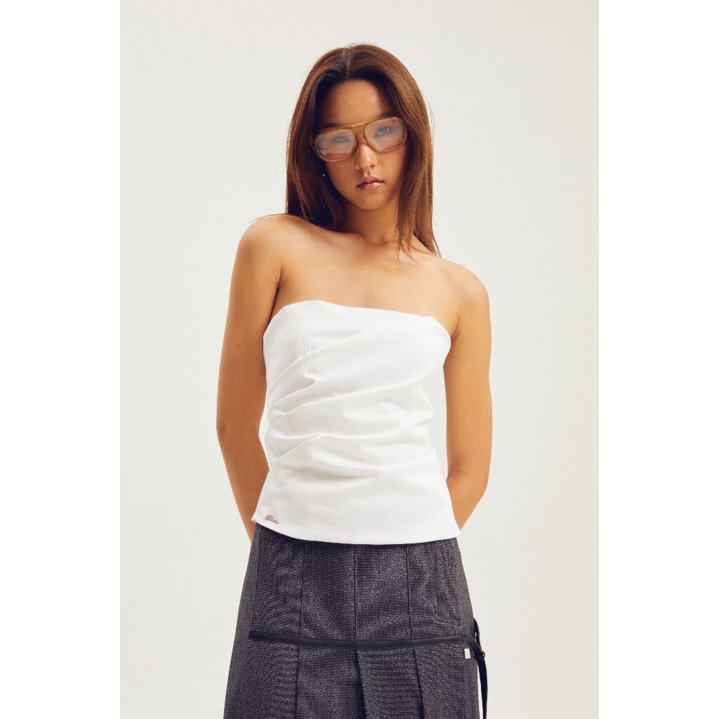 TGDA.CO - เสื้อเกาะอก Body Girl รุ่น Agnes Tube Top (พร้อมส่ง)