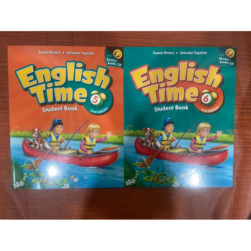 (มือหนึ่งไม่กริบมี cd) english time 2nd edition student book