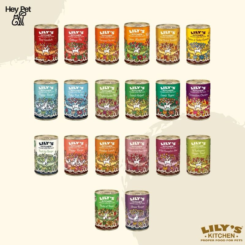 พร้อมส่ง Lily's Kitchen Dog Wet Food 400g อาหารเปียกสุนัขเกรดพรีเมี่ยม ถูกที่สุด
