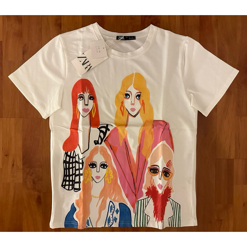 เสื้อยืด ลายชน Shop Zara งาน Hiend Yosita