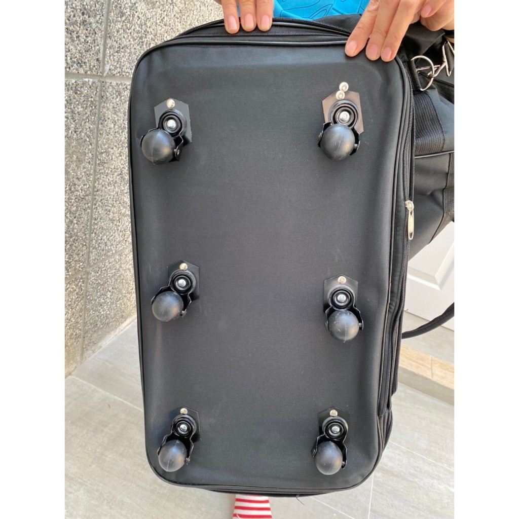 180L. 6 ล้อ  40 นิ้ว มีล้อ หมุน 360 องศา กระเป๋าเดินทางล้อลาก พับได้ 3 ชั้น ย้ายบ้าน มีสายสะพาย ราคา ถูกที่สุด ดีลบีเคเค แกลเลอรีภาพที่ 8