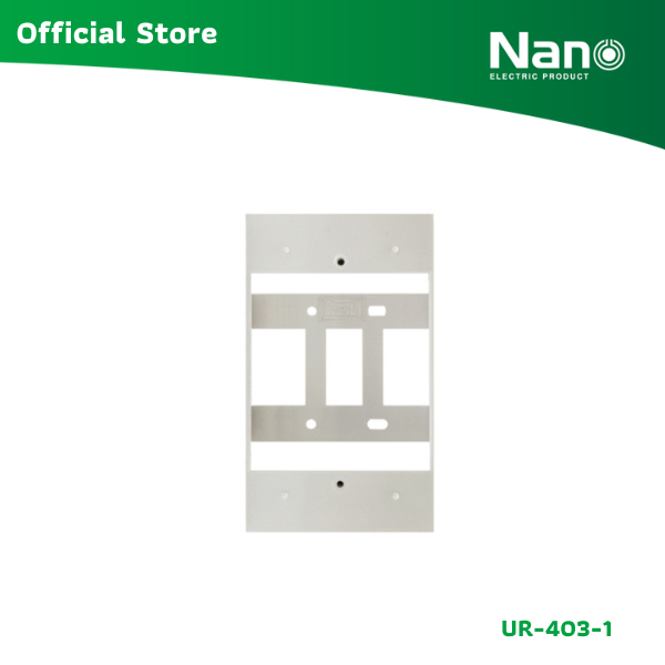 NANO กล่องลอยสำหรับฝาครอบแผงหน้ากากกันน้ำ (1 ชิ้น/กล่อง) รุ่น NANO-415