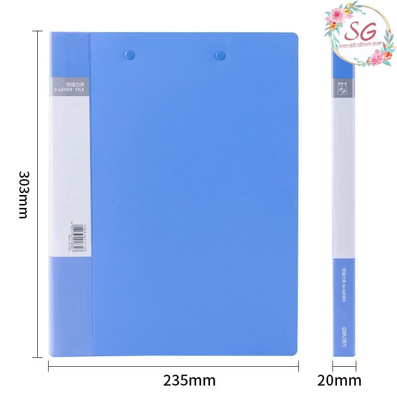 F2024 โฟลเดอร์ A4 กระดานโฟลเดอร์ ที่จัดเก็บเอกสารแ แฟ้มเอกสารสำนักงาน - รูปที่ 3