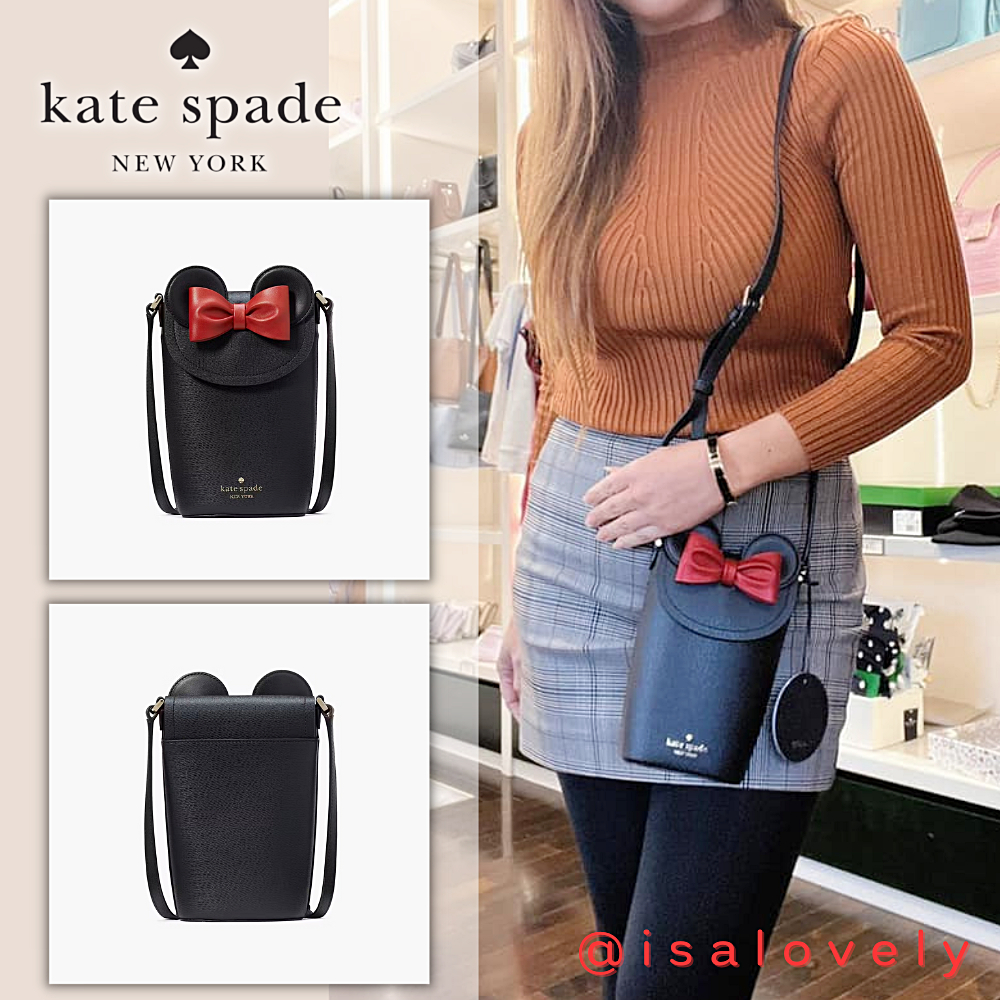 📌Isa Lovely Shop📌  Kate Spade KG704 Disney X Kate Spade New York 3d North South Crossbody