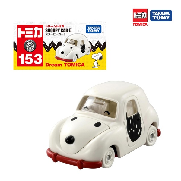 ● Takara Tomy โทมิก้า โมเดลรถ Tomica Dream Tomica No.153 Snoopy Car II