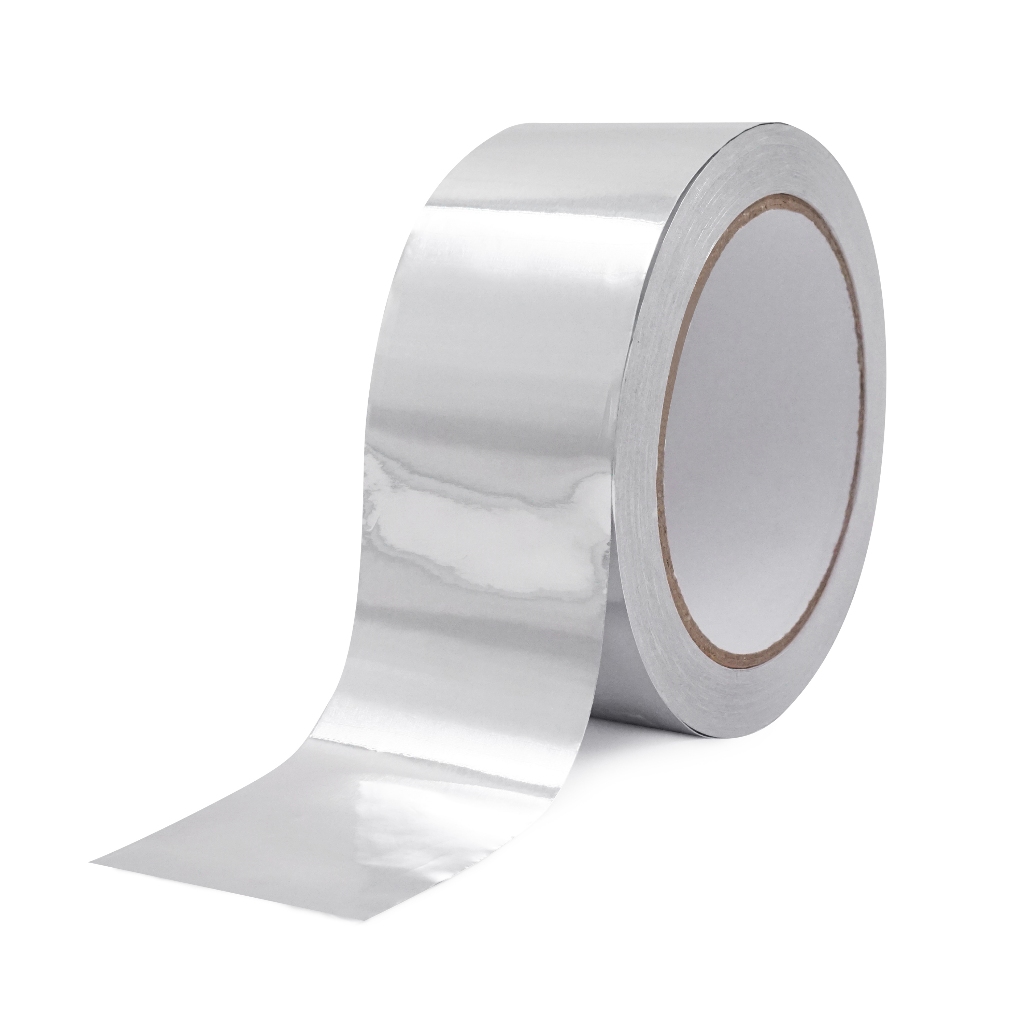 HHW เทปอลูมิเนียมฟอยล์ Aluminum foil tape เหมาะสำหรับอุตสาหกรรมอิเล็กทรอนิกส์และงานเครื่องปรับอากาศ