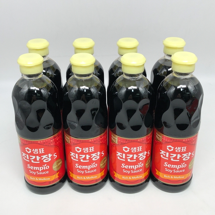 ซอสถั่วเหลือง เกาหลี 860ML Sempio SOY SAUCE JIN S 진간장 คันจังเคจัง ซีอิ๊วเกาหลี