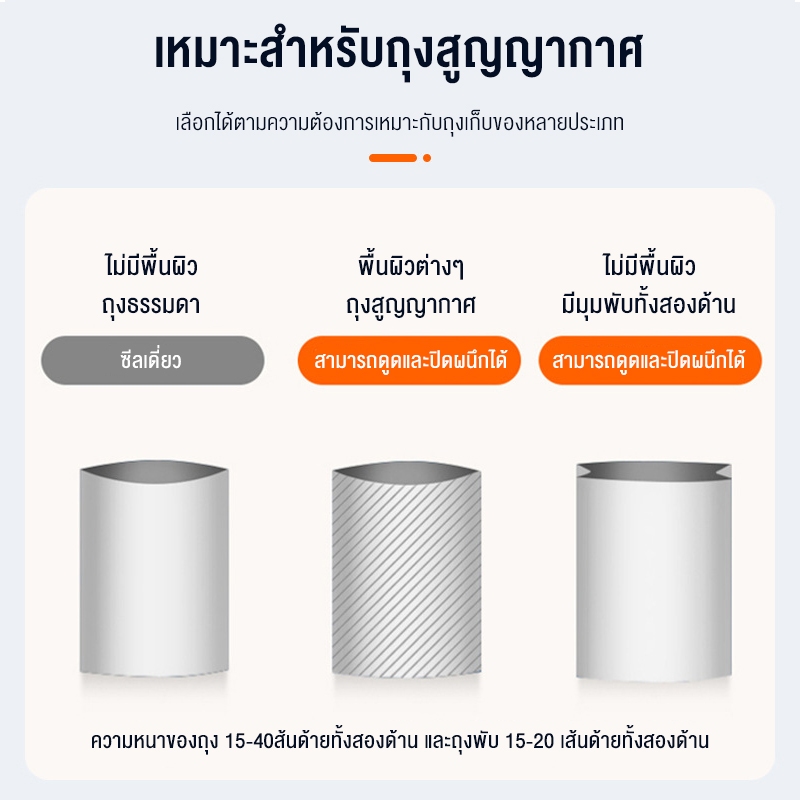 Biaowang Vacuum Sealer 300mm เครื่องซีลสูญญากาศอาหาร พร้อมถุงแวคคั่ม 10 เครื่องซีล 60Kpa พลังดูดที่แข็งแกร่งเป็นพิเศษ - รูปที่ 4