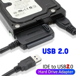 3 in 1 USB 2.0เป็น IDE SATA อะแดปเตอร์แปลง2.5 3.5นิ้ว SDD ฮา…