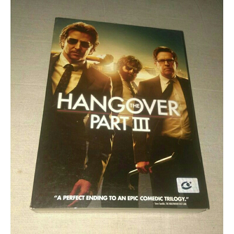 The Hangover 3 DVD แผ่นแท้สภาพดี