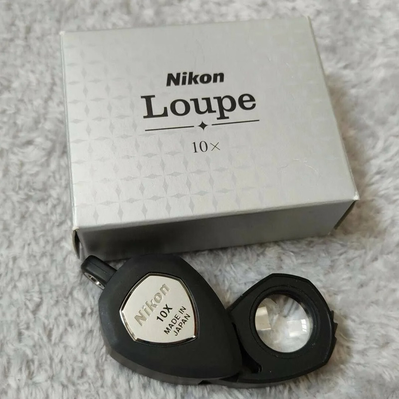 พร้อมส่ง Nikon Loupe 10X แว่นขยายส่องพระ กล้องส่องพระ ขยาย10เท่า รุ่น xp จากนิคอนประเทศญี่ปุ่น