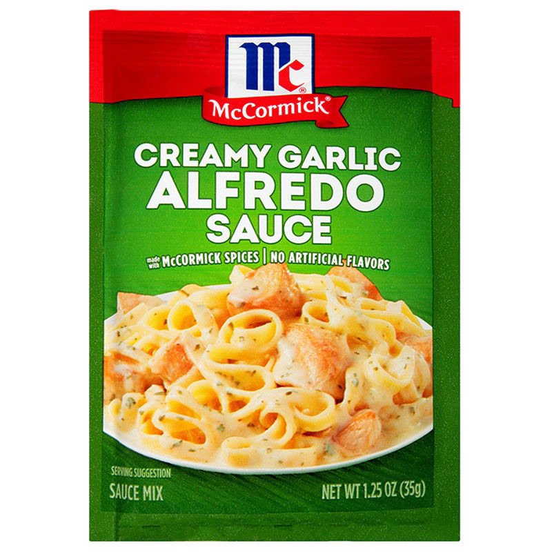 Mccormick Alfredo creamy garlic sauce 35g. fl ผงปรุงรสอัลเฟรโด้ นำเข้า