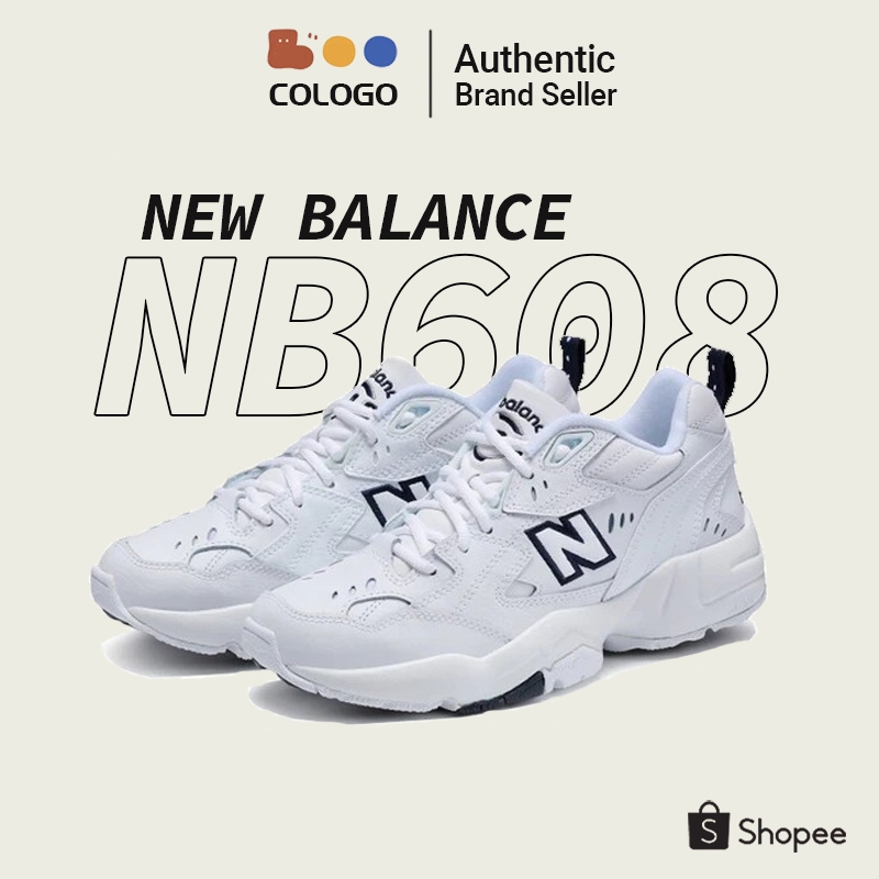 NEW BALANCE 608 NB608 new balance WX608WT รองเท้าผ้าใบ White 💯