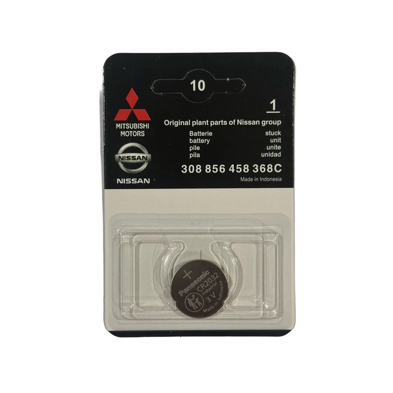 ถ่านรีโมทรถยนต์Mitsubishi /Nissan original Parts CR2032 1ก้อน