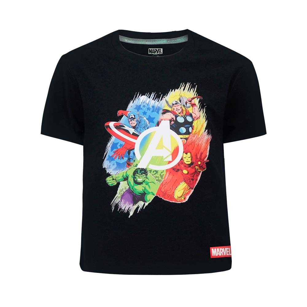 FBT x MARVEL IRON MAN  เสื้อคอกลมเด็ก ใส่ลำลอง เสื้อยืดแขนสั้นคอกลมแฟชั่น รหัส D1T191