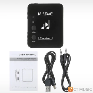 (ประกันศูนย์ไทย ส่งด่วนทันที) M-VAVE WP-10 / WP-9 2.4 GHz Wireless In-Ear Monitor System อินเอียร์ มอนิเตอร์ MVAVE WP10