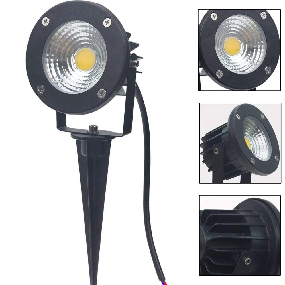 ไฟสปอร์ตไลท์โคมไฟสนาม/ไฟปักดิน/ไฟส่องต้นไม้/ไฟแต่งสวน LED รูปที่ 2