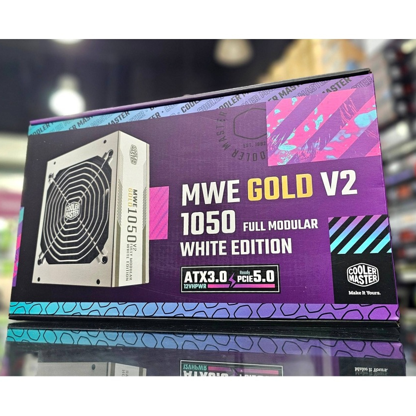 COOLER MASTER MWE GOLD 1050 - V2 ATX 3.0 WHITE EDITION PSU