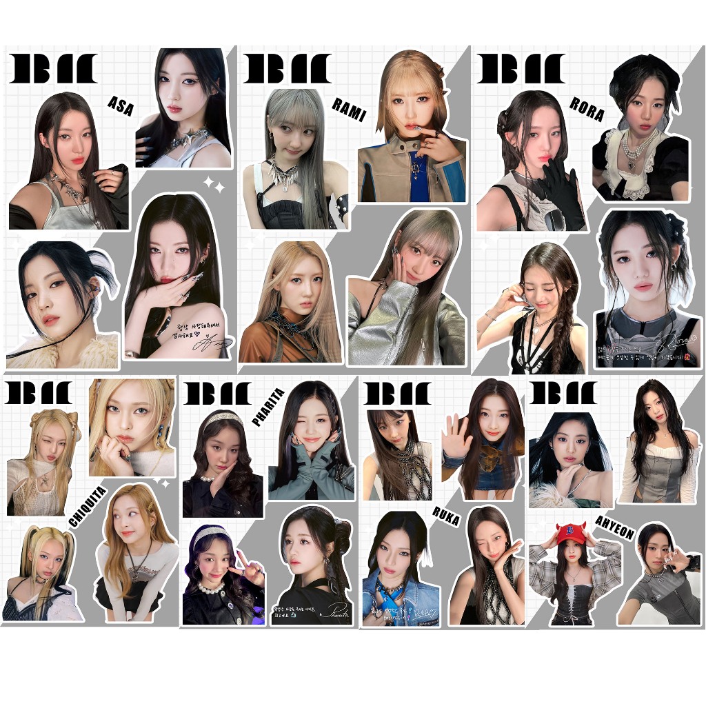 (ขั้นต่ำ2แผ่น)baby monster สติ๊กเกอร์ แบบไม่ไดคัท(ใช้กรรไกรรตัดเอง)
