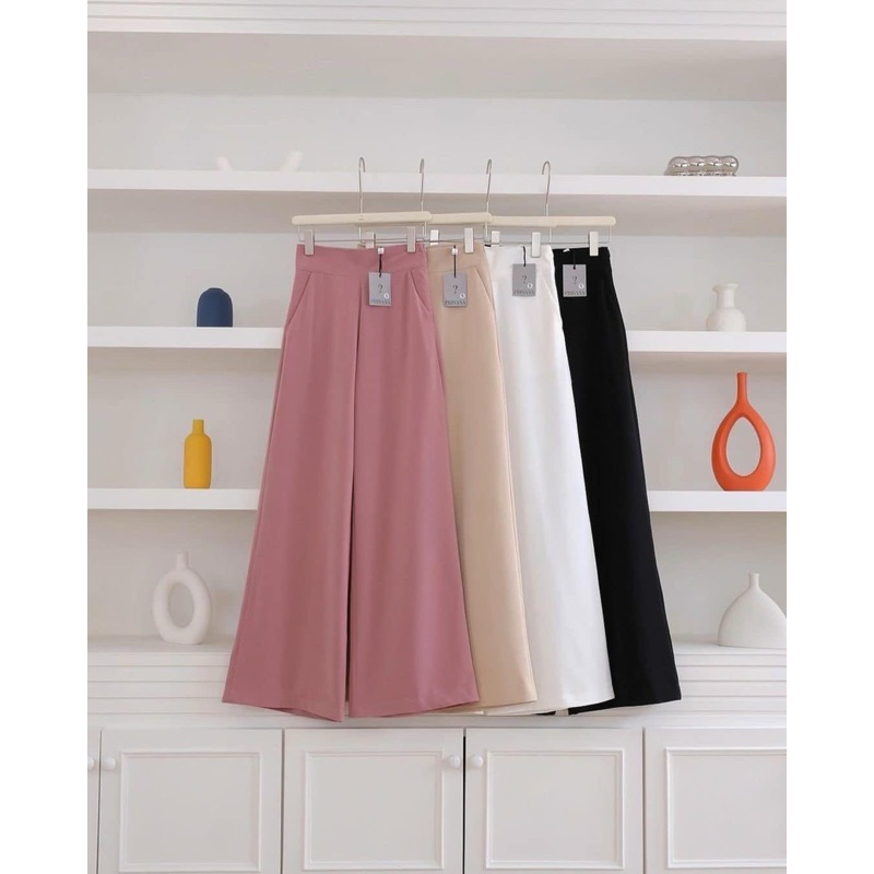 กางเกงทรงขากระบอก Prisana