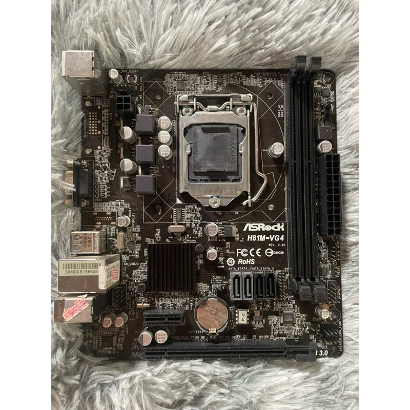 Asrock H81M-VG4 / Socket 1150 (เมนบอร์ดเจน4)