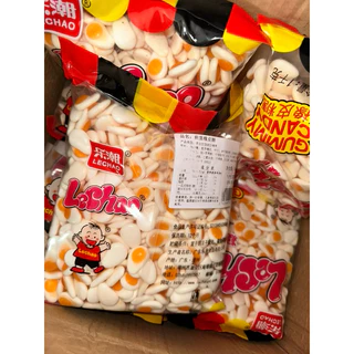 163฿เยลลี่ไข่ดาว ถุงละ 1 กิโลกรัมพร้อมส่งเคี้ยวหนึบ￼หนึบเยลลี่ไข่ดาว