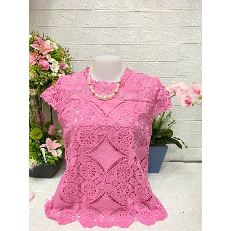 เสื้อลูกแขนเต่อ529ลายหลุยผ้านิ่มใส่สบายมีซับในทั้งตัวจร้า